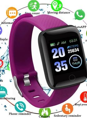 Hot 116 Plus Smart Watch Tft Color Screen Waterproof Sports
