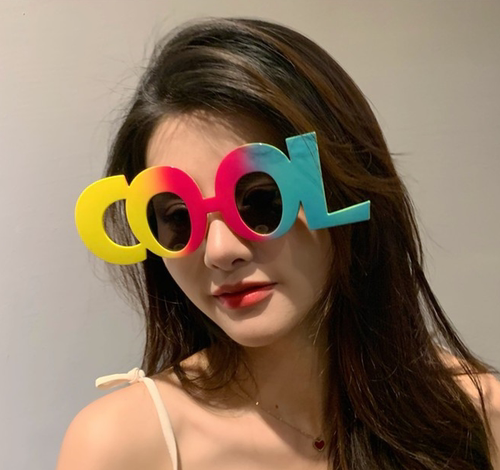 超网红大号眼镜生日派对墨镜男女