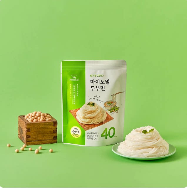 韩国my normal韩国产豆子制作的豆腐面180g/袋40kcal0糖0负担