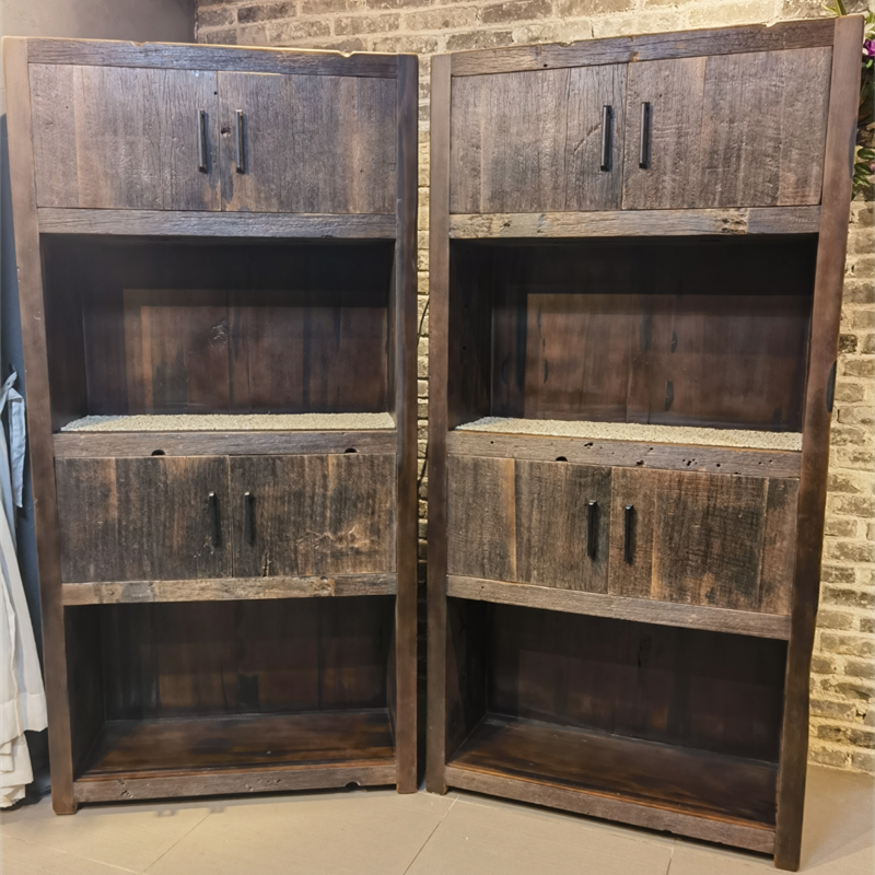 源兴堂陈列柜带灯光可上锁展柜