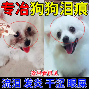 狗狗去泪痕神器小狗滴眼液眼屎清洁流泪比熊泰迪博美眼药水宠物用