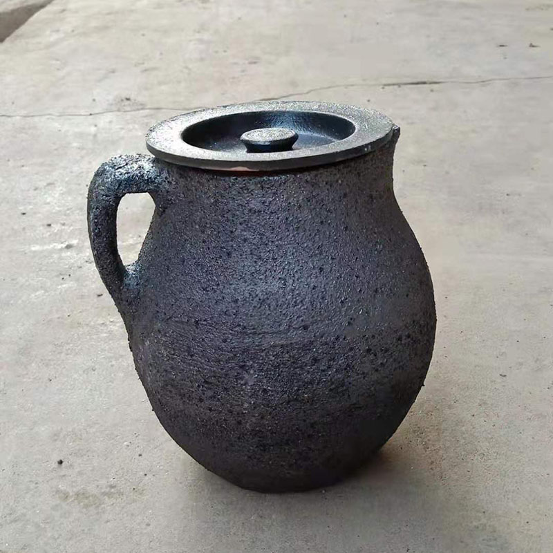 传统老式无釉砂罐明火煮茶器中医
