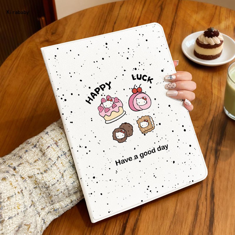 适用红米平板壳书本式全包泼墨风