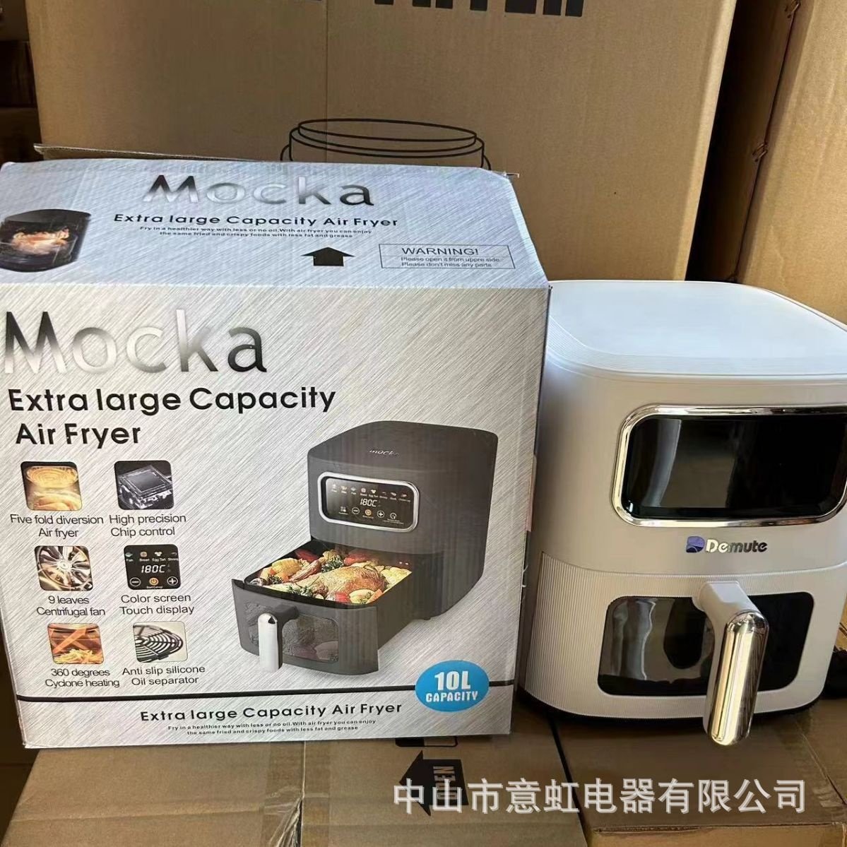 跨境可视智能款空气炸锅大容量多功能一体电炸锅无油脂薯条机,厨房电器,空气炸锅,淘宝优惠券,粉丝福利购,淘宝优惠卷