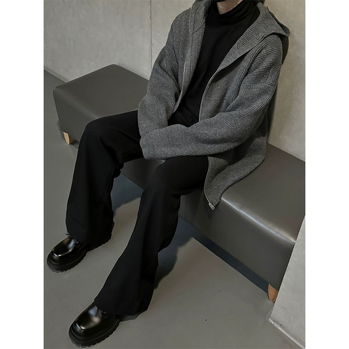 Кардиган, куртка, ретро японский свитер с капюшоном, изысканный стиль