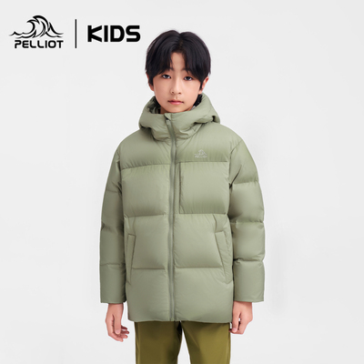 伯希和儿童鹅绒服防风保暖