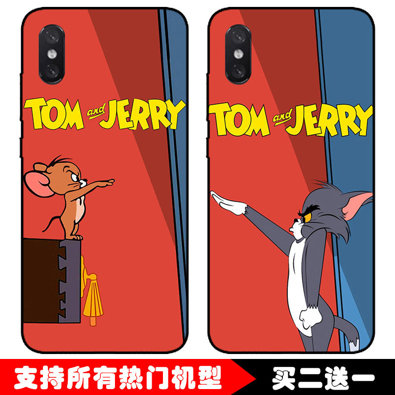 Tom and Jerry猫和老鼠适用一加1+7七pro手机壳VIVOY3 OPPOA9X K3
