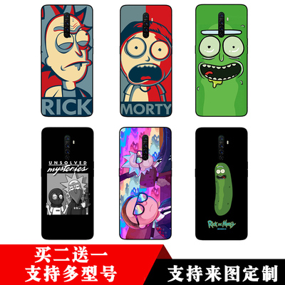 MORTY瑞克和莫蒂适用小米cc9/e/pro红米note8pro/7a/k30手机壳8a