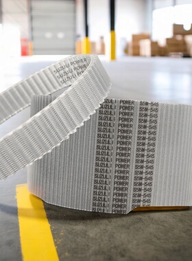 灰色进口钢丝同步带高扭矩STD5MS8MU传动带工业机械带S3M齿形桶带