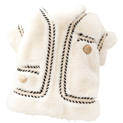 Accope猫咪狗狗香风毛毛香风棉衣