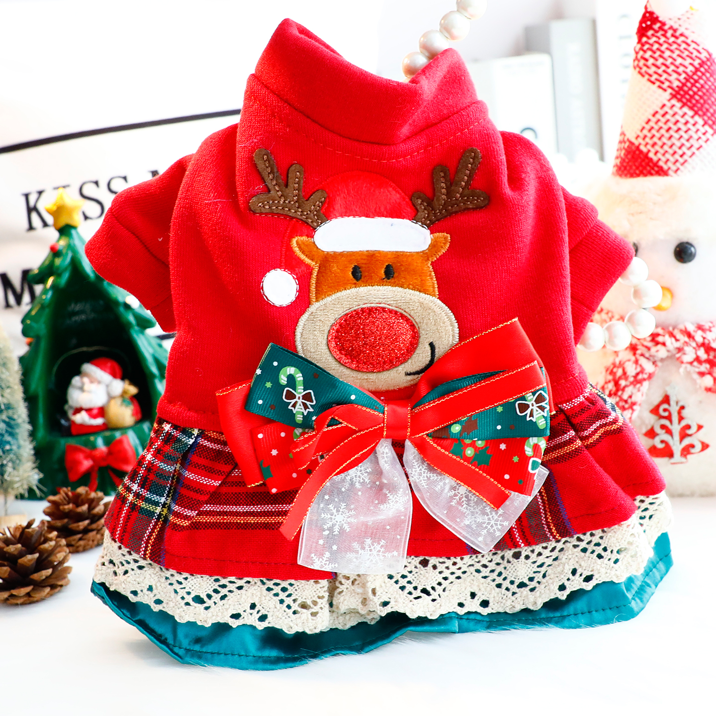 圣诞系列  男女猫咪狗狗都能穿