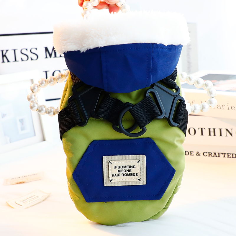 Accope猫咪狗狗奔赴山野夹棉马甲