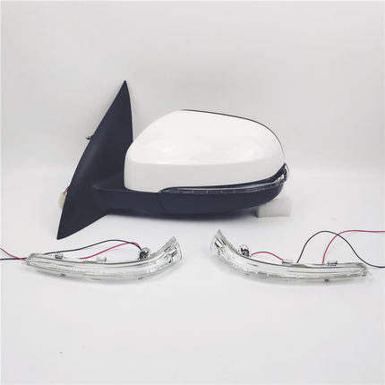 适用于北汽幻速S2 S3 S3L S6倒车镜灯后视镜转向灯反光镜灯壳 灯