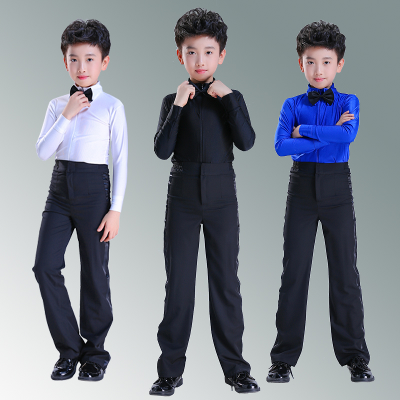 男童拉丁规定比赛服衬