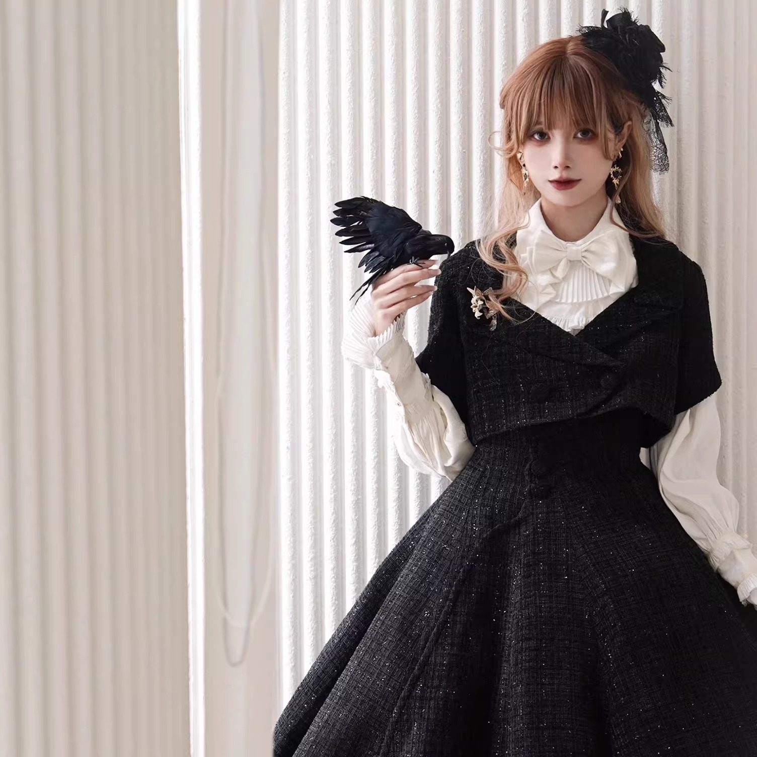 【雾中的二重奏】+意向金+月底预约+小香风粗呢外套+SK+衬衫+,模玩/动漫/周边/娃圈三坑/桌游,lolita衬衫/内搭,淘宝优惠券,粉丝福利购,淘宝优惠卷