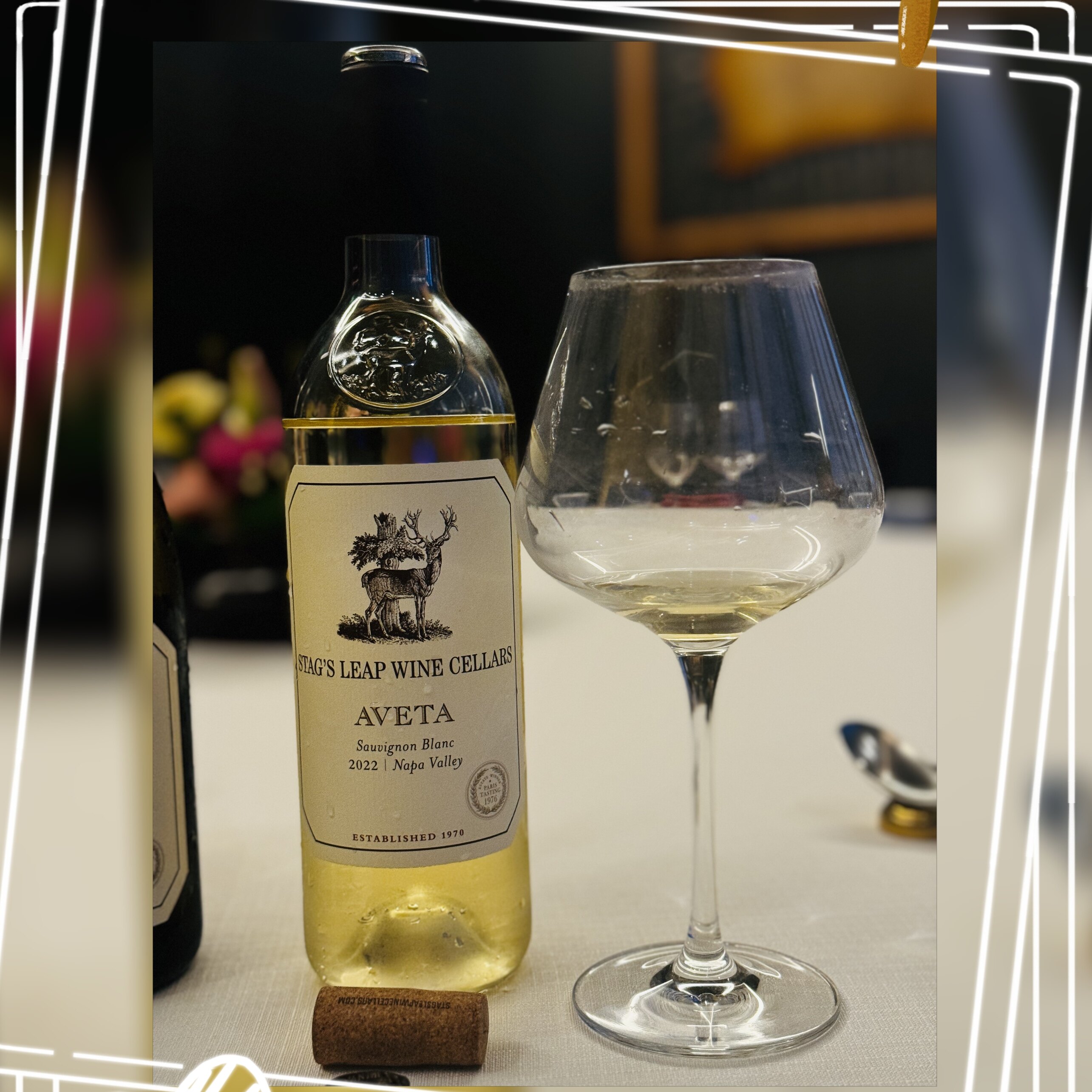 美国Stag's Leap AVETA鹿跃艾维塔长相思干白葡萄酒2022年份750ml