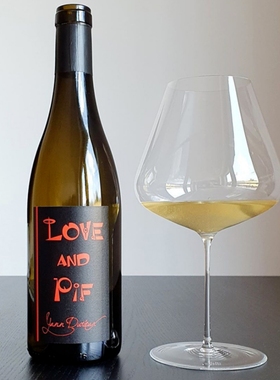 法国勃艮第自然酒Love and Pif爱与和平干白葡萄酒2018年份750ml