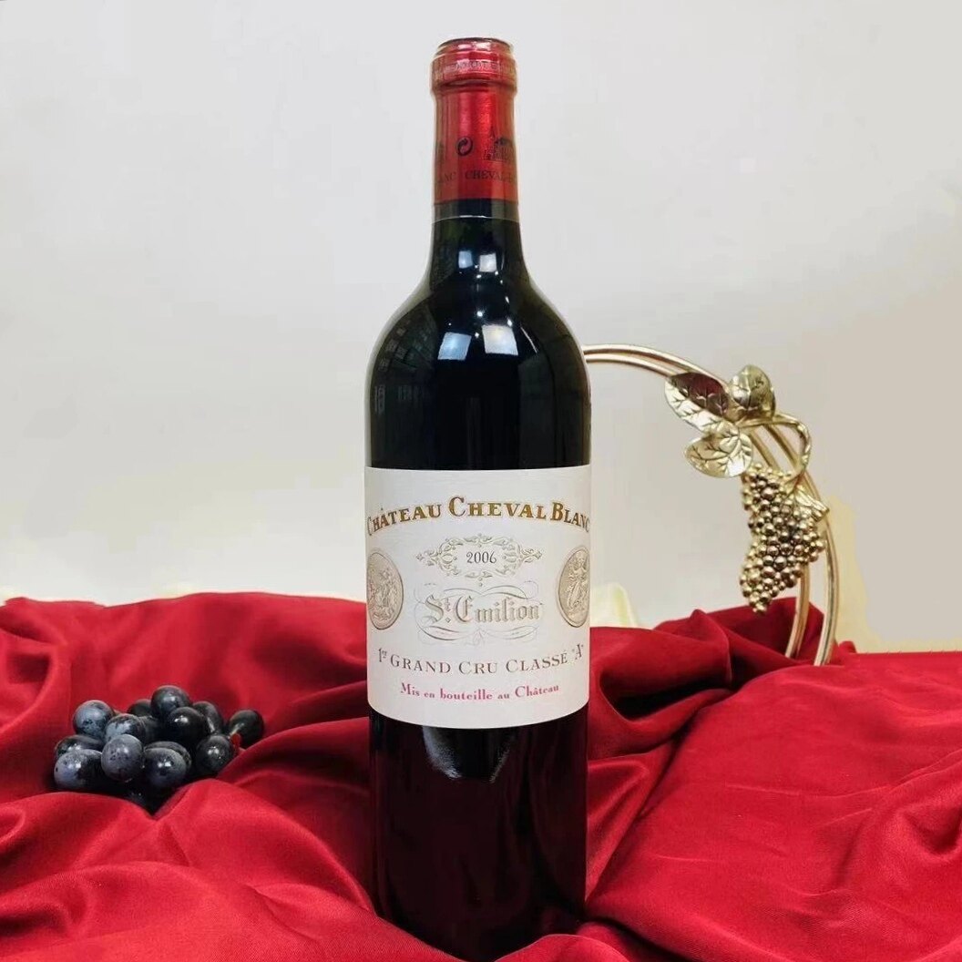 正品行货」法国波尔多一级名庄白马正牌干红葡萄酒201*年份750ml
