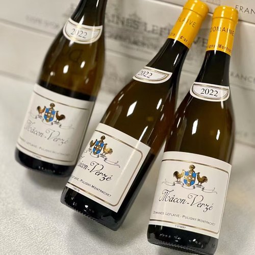 法国勃艮第勒弗莱酒庄双鸡马贡韦尔兹干白Leflaive 202*年份750ml