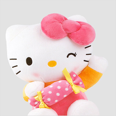 韩国代购进口糖果Hellokitty公仔
