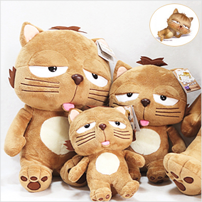 韩国dinga大懒猫玩偶猫毛绒公仔