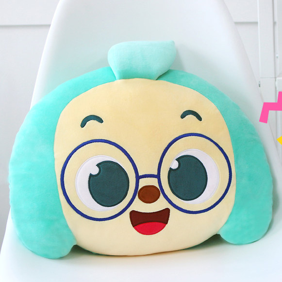 韩国pinkfong碰碰狐靠垫狐狸抱枕