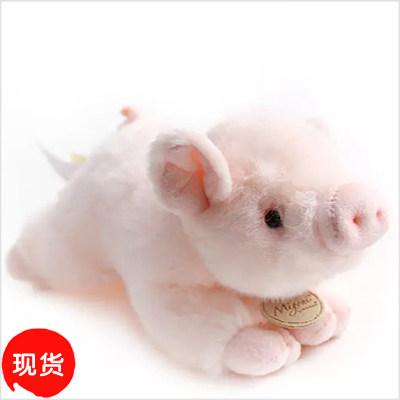 韩国代购进口趴趴姿小猪公仔仿真毛绒玩具/车用小号猪猪玩偶/礼物