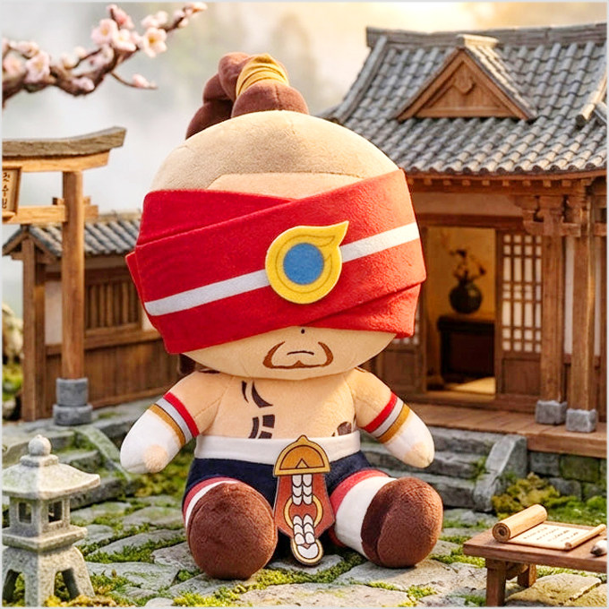 英雄联盟盲僧李青玩偶/毛绒公仔