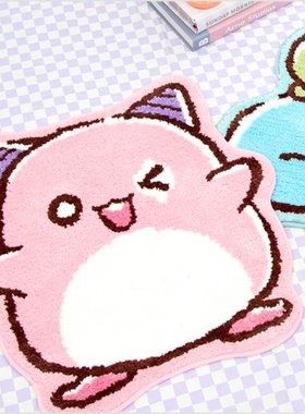 韩国代购进口maplestory冒险岛枫之谷游戏周边/吸水脚垫地垫/地毯