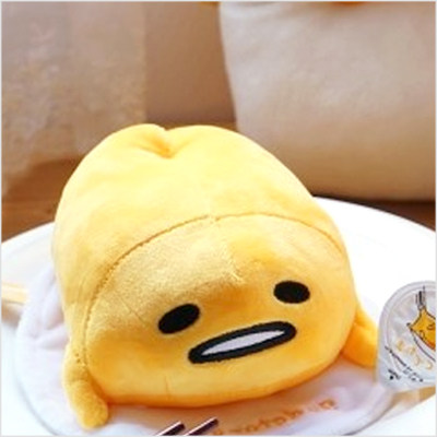 韩国代购sanrio蛋黄君包挂件/趴姿趴趴蛋黄哥/懒蛋蛋玩偶毛绒公仔