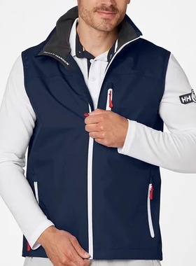 Helly Hansen/HH Crew Vest 海丽汉森航海系列海军蓝男子户外马甲