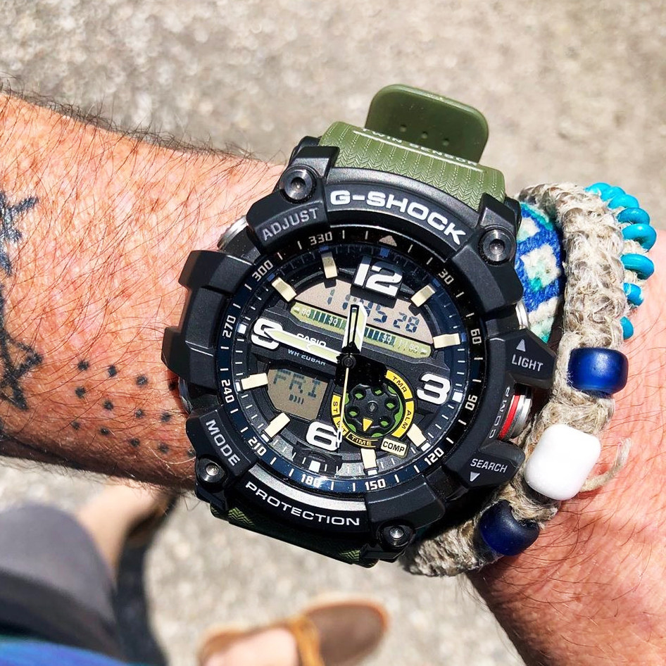 代购casio卡西欧小泥王g-shock手表防水防震防泥户外运动男士腕表