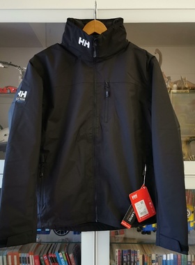 HELLY HANSEN/HH Crew Midlayer 2.0 连帽加绒外套黑色男士夹克