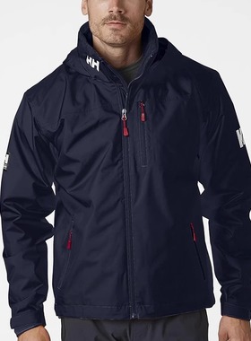 HELLY HANSEN HH 男女户外软壳防水抓绒保暖登山服连帽休闲夹克