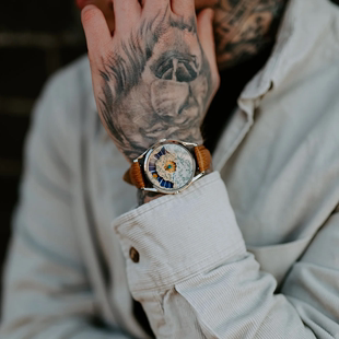 Nuage Jones Watches 创意太阳月亮祥云表盘小众石英男女手表