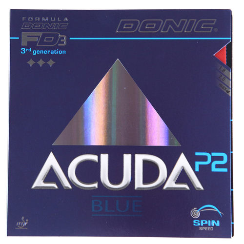 DONIC多尼克Acuda Blue P1 P2 P3蓝火M1S1升级蓝海绵套胶