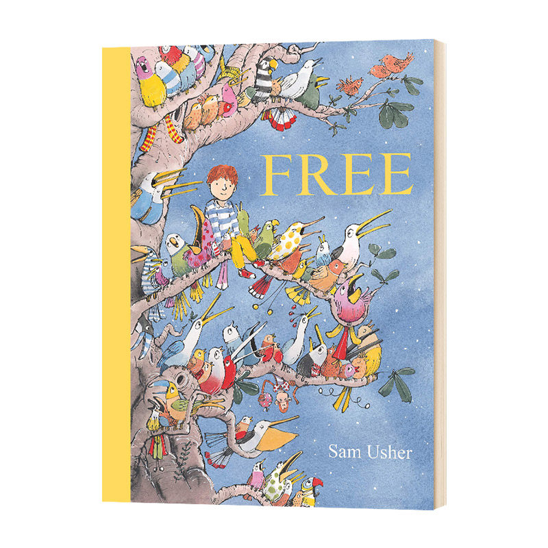进口 英文原版 自由 Free 山姆 Sam Usher 儿童英语启蒙绘本 故事书