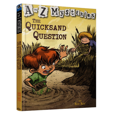 进口英文原版 A to Z Mysteries#17 The Quicksand Question 神秘案件 #17 流沙之谜 少儿阅读故事书 中小学课外英语读物小说
