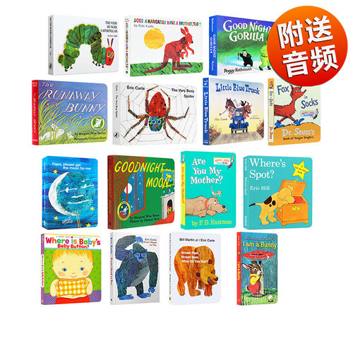 95元任选5本儿童英文绘本送音频