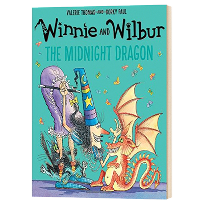 现货 进口英文原版 WINNIE & WILBUR: THE MIDNIGHT DRAGON 温妮和威尔伯：午夜之龙 吴敏兰书单绘本系列图画书 Oxford牛津出版社