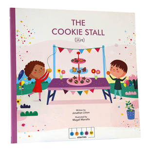 The Cookie 艺术 STEAM 儿童绘本 蒸汽故事：饼干摊 Stories Art 英文原版 Stall