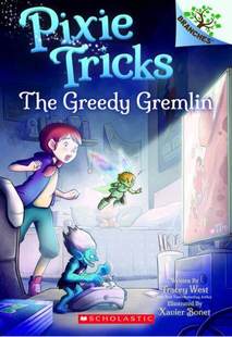 学乐出版 儿童启蒙读物 Greedy 蓝思500L West Tracey Book Branches Gremlin The 英文原版