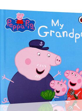 现货 英文原版正版 佩佩猪 Peppa Pig My Grandpa 粉红猪小妹 Ladybird 小猪佩琪 佩琦 佩奇 纸板书 儿童英语启蒙绘本