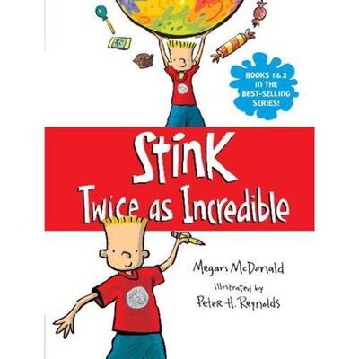 现货 英文原版绘本 Stink: Twice as Incredible 臭味：难以置信的两倍
