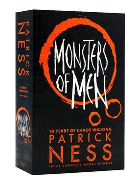 英文原版Monsters of Men x混沌漫步Chaos Walking当怪物来敲门作者派崔克奈斯获奖之作青少年科幻小说卡内基童书奖Patrick Ness