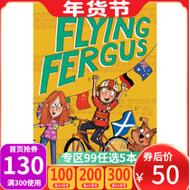 进口英文原版 Flying Fergus 10 The Photo Finish 飞行费格斯10号照片完成 青少年英语阅读章节书