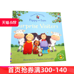 Tales 青少年课外阅读 Stories 故事 给游客带来惊喜 Surprise Visitors 英文原版 儿童英语启蒙故事书 农场 Farmyard