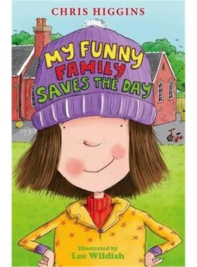 现货 进口英文原版 My Funny Family Saves the Day 我有趣的家庭拯救了这一天 儿童英语阅读章节书 家庭教育认知故事书