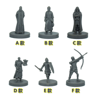 桌游模型 迷你古代欧洲士兵 魔幻人物 船