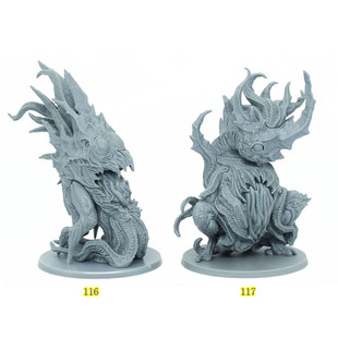 DMD死亡湮灭桌游模型 死亡亦逝克苏鲁怪物 116 117